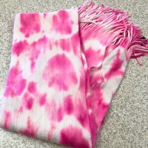 MOVING SALE Steve Madden Tie Dye Fringe Scarf